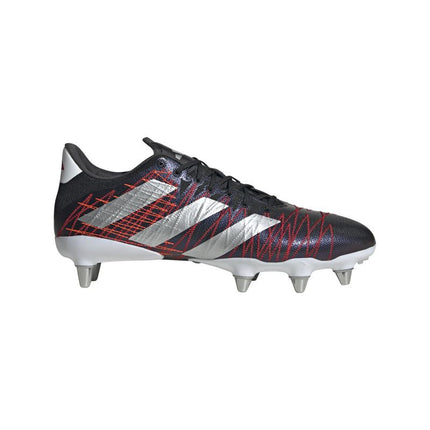 Adidas Kakari Z.1 SG Rugby Boots Black/Silver/Red