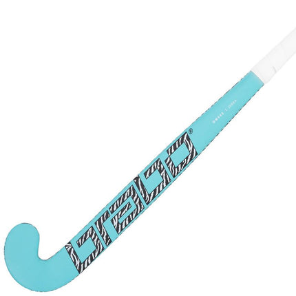 Brabo O'Geez Zebra Aqua Junior Wooden Hockey Stick 2022