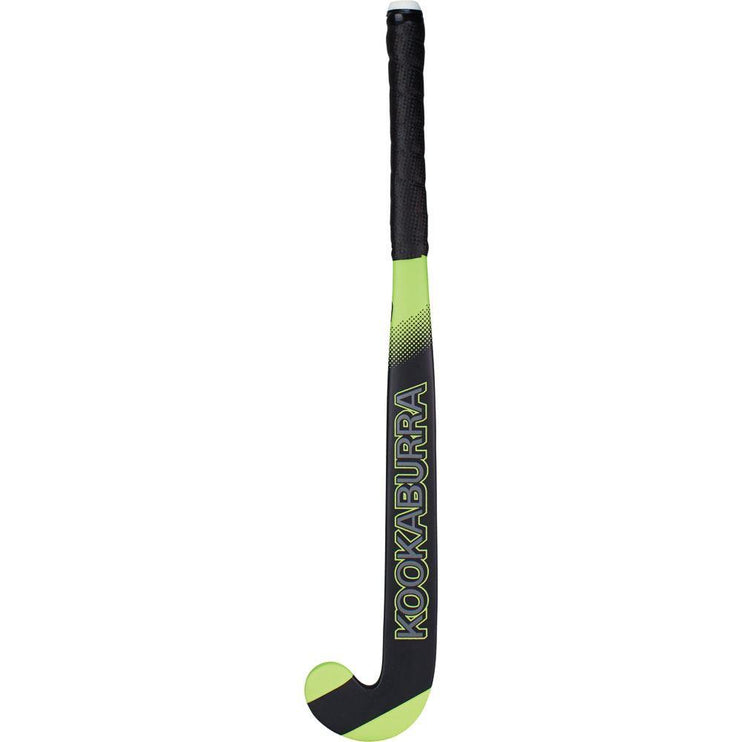 Kookaburra Neon Black Wooden Hockey Stick 2021