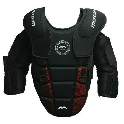 Mercian Evolution Pro Body Armour Black/Red