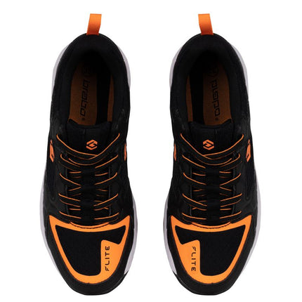 Brabo Tribute Junior Hockey Shoes 2022 Black/Orange