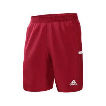 Adidas T19 Mens Woven Shorts Red