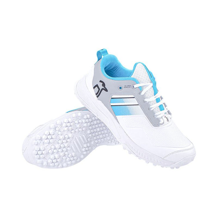 Kookaburra KC 1.0 Rubber Cricket Shoes 2023 White/Mint/Grey