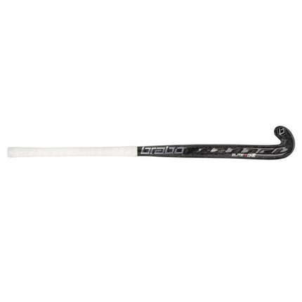 Brabo Elite 1 WTB Forged Carbon ELB Composite Hockey Stick Carbon/Silver 2022