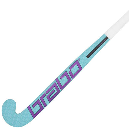 Brabo O'Geez Original Blue/Purple Junior Wooden Hockey Stick 2022