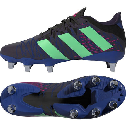 Adidas Kakari Z.1 Soft Ground Rugby Boots 2022 Black