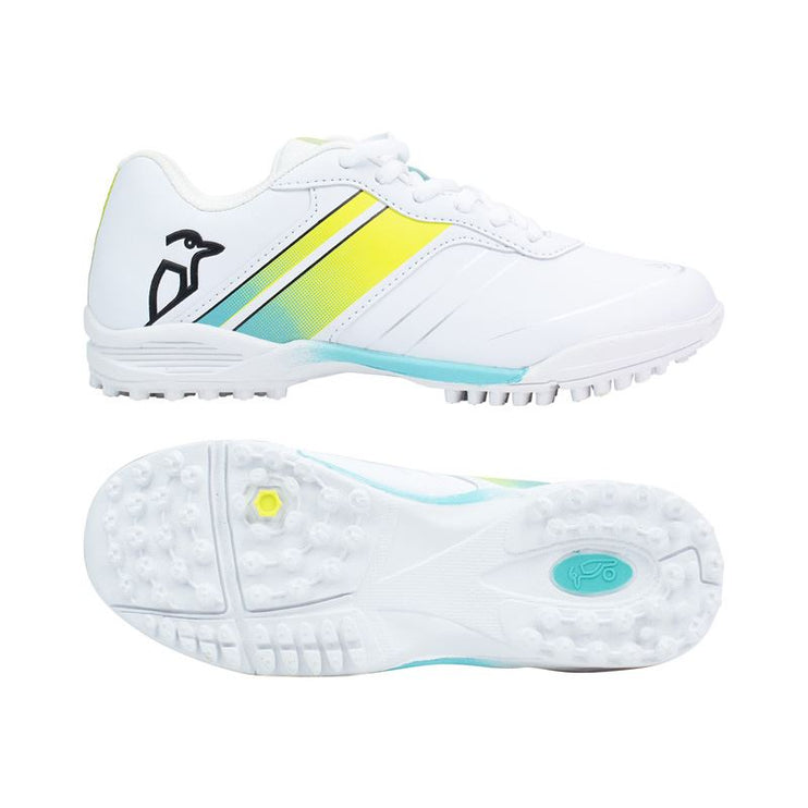 Kookaburra KC 5.0 Rubber Junior Cricket Shoes Aqua 2022