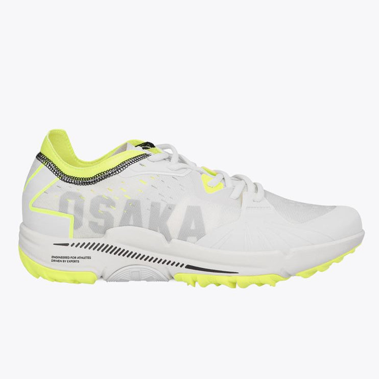 Osaka Ido Mk1 UNI - Hockey Shoes Grey/Lime Ltd.Ed