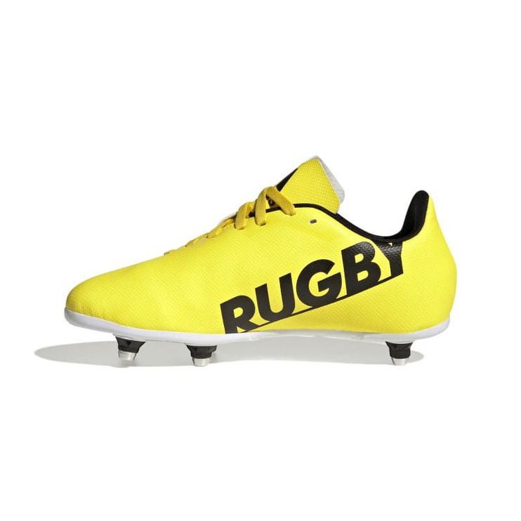 Adidas Rugby Junior Soft Ground Rugby Boots 2022 Yellow