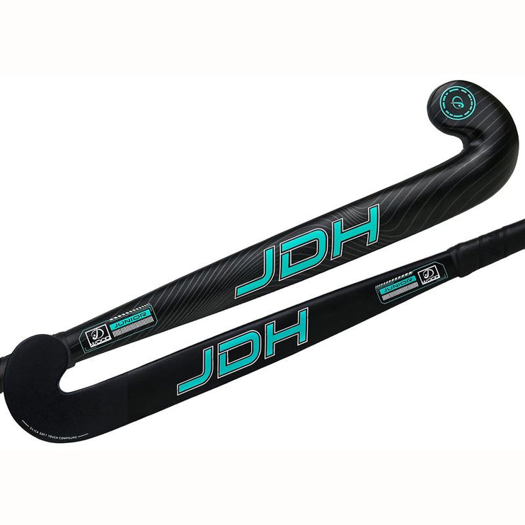 JDH X40 Junior Wooden Hockey Stick Teal 2023