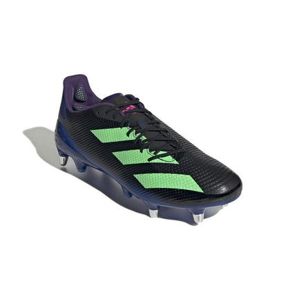 Adidas Rugby Adizero RS7 Soft Ground Rugby Boots 2022 Black