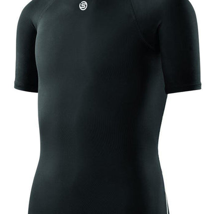 Skins DNAmic Team Youth Short Sleeve Baselayer Top Black