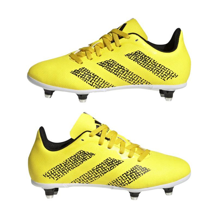 Adidas Rugby Junior Soft Ground Rugby Boots 2022 Yellow