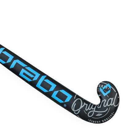 Brabo O'Geez Original Black/Cyan Junior Hockey Stick 2020