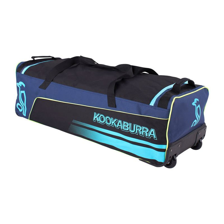 Kookaburra 4500 Wheelie Bag Navy/Aqua