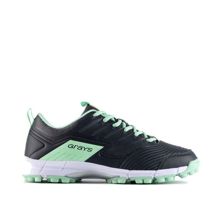 Grays Flash 3.0 Hockey Shoe Charcoal-Mint 2023