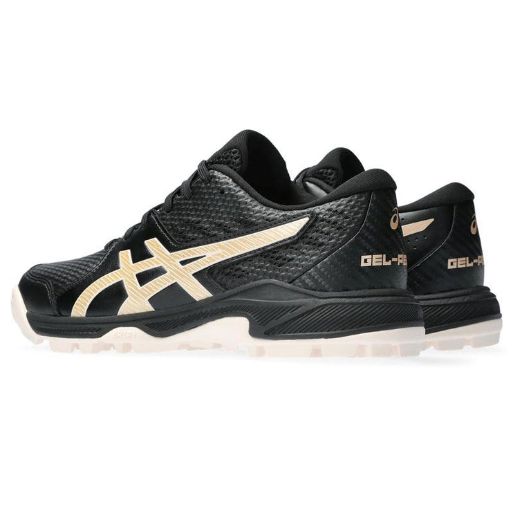 Asics Gel-Peake 2 Womens Hockey Shoes Black/Champagne 2023