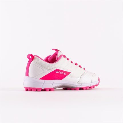 Grays Flash 3.0 Hockey Shoes 2022 White/Pink