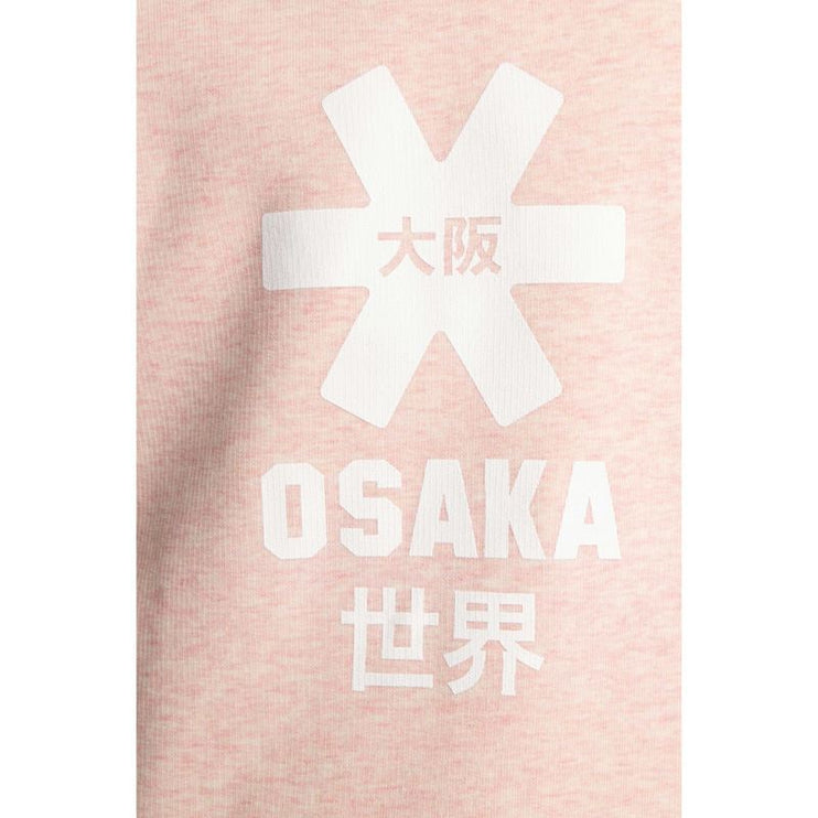 Osaka Deshi Kids Sweater White Star Cream Heather Pink