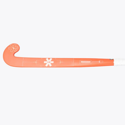 Osaka Vision 10 Grow Bow Junior Composite Hockey Stick - Peach/White 2023