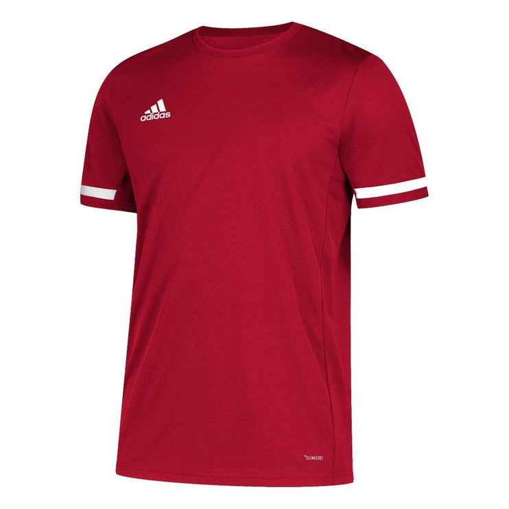 Adidas T19 Mens Short Sleeve Tee Red/White