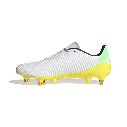 Adidas Rugby Adizero RS7 Soft Ground Rugby Boots 2022 White