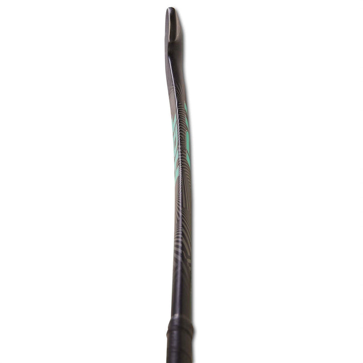 JDH Junior Mid Bow Glass Fibre Hockey Stick Teal 2021