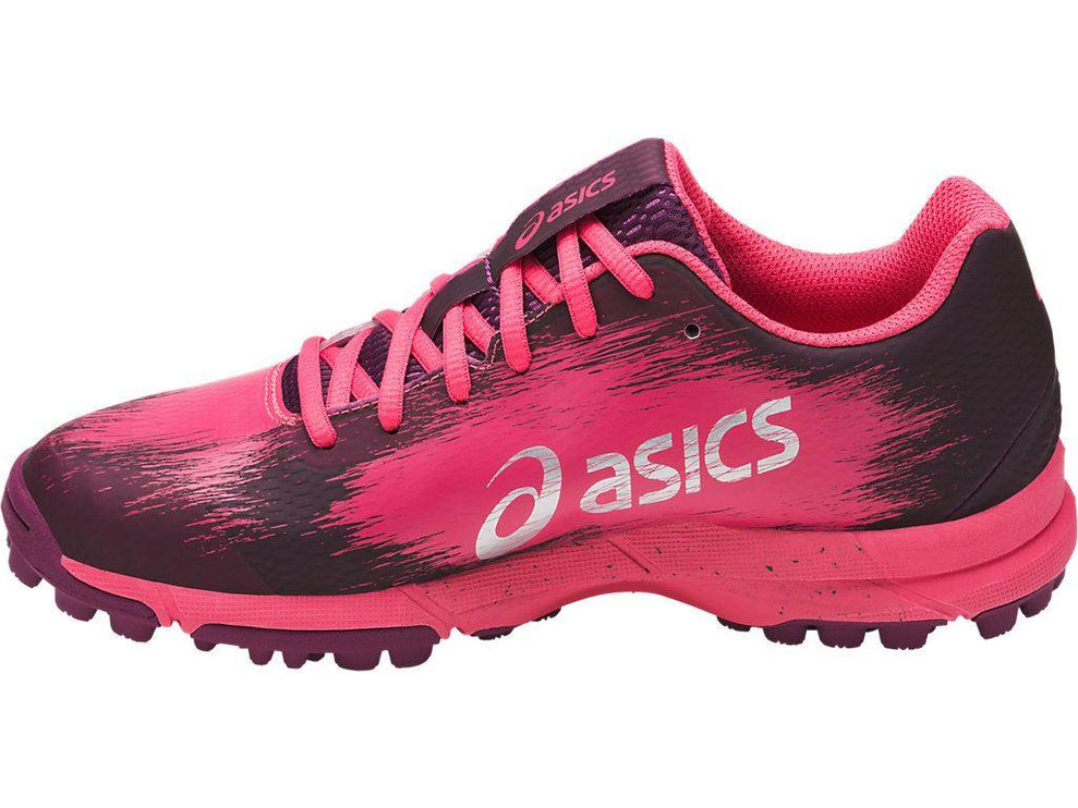 Asics Gel-Hockey Typhoon 3 Hockey Shoes In Prune/Silver/Aquarium 2017
